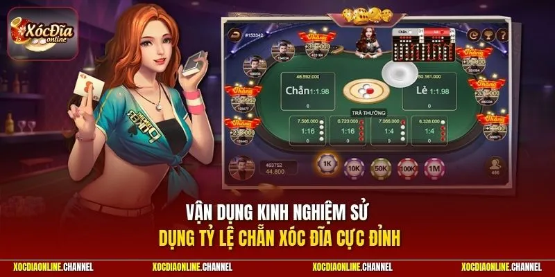 Vận dụng kinh nghiệm sử dụng tỷ lệ chẵn xóc đĩa cực đỉnh